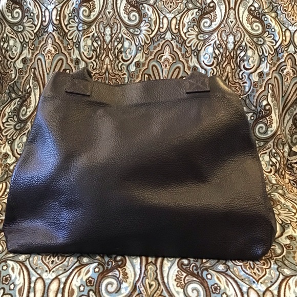 Dark Brown Italian Leather Purse - Picture 5 of 12